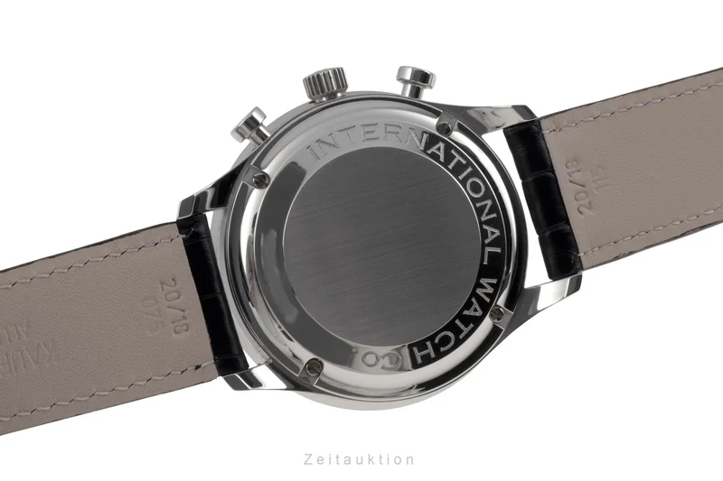 IWC Portugieser chronograph steel automatic men's watch IW371401 LP: 9100EUR [2505089]