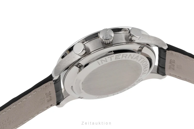 IWC Portugieser chronograph steel automatic men's watch IW371401 LP: 9100EUR [2505089]