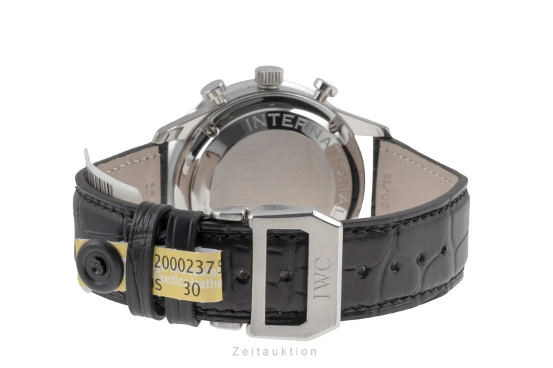 IWC Portugieser chronograph steel automatic men's watch IW371401 LP: 9100EUR [2505089]