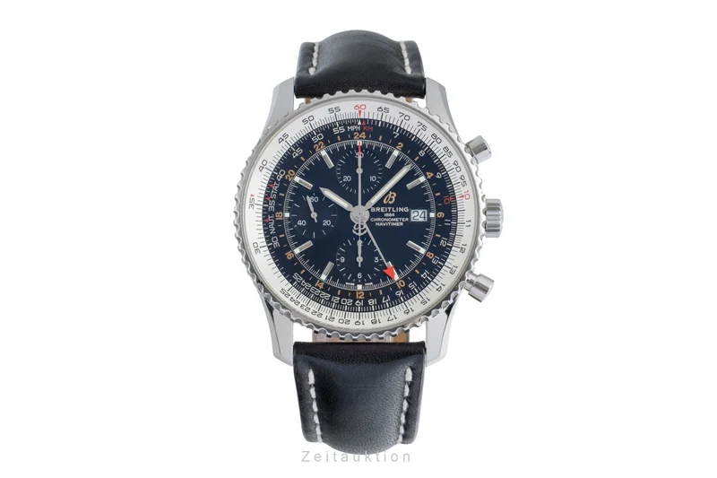Breitling Navitimer 01 46 chronograph steel automatic men's watch A24322 121B2A1 [2505351]