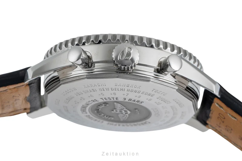 Breitling Navitimer 01 46 chronograph steel automatic men's watch A24322 121B2A1 [2505351]