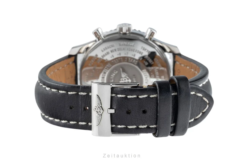 Breitling Navitimer 01 46 chronograph steel automatic men's watch A24322 121B2A1 [2505351]