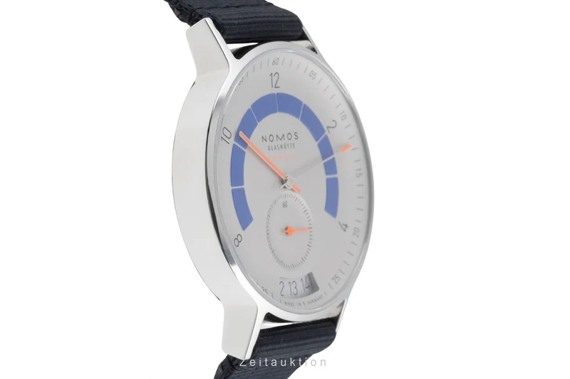 Nomos Autobahn steel automatic men's watch 1303 LP: 4240EUR [2505214]