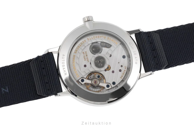 Nomos Autobahn steel automatic men's watch 1303 LP: 4240EUR [2505214]
