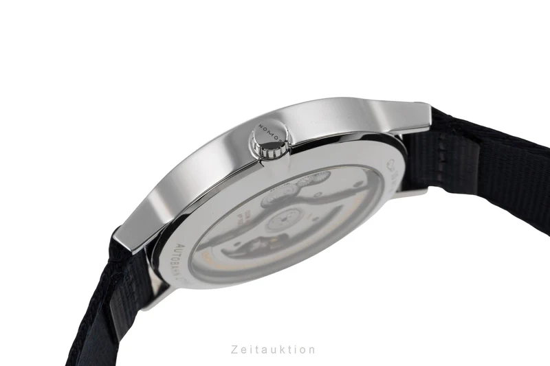 Nomos Autobahn steel automatic men's watch 1303 LP: 4240EUR [2505214]