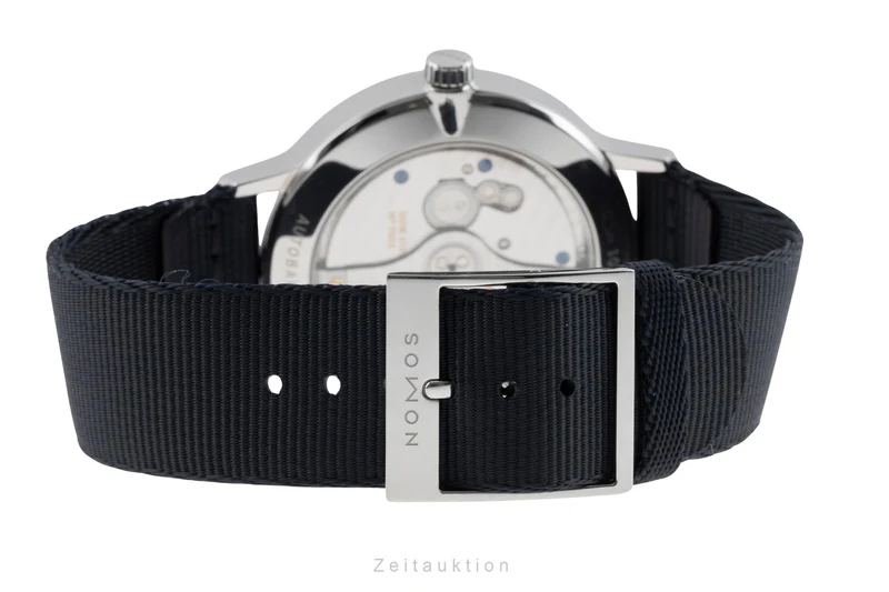 Nomos Autobahn steel automatic men's watch 1303 LP: 4240EUR [2505214]