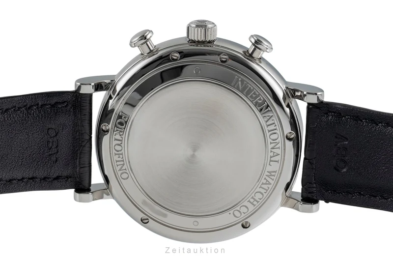 IWC Portofino chronograph steel automatic men's watch IW391002 LP: 7100EUR [2505365]