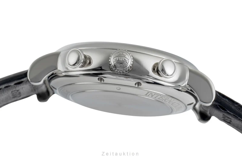 IWC Portofino chronograph steel automatic men's watch IW391002 LP: 7100EUR [2505365]