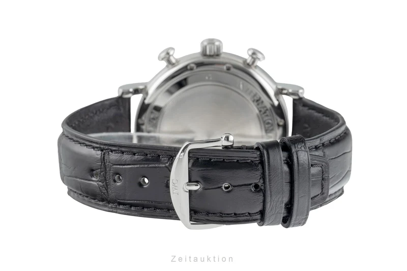 IWC Portofino chronograph steel automatic men's watch IW391002 LP: 7100EUR [2505365]