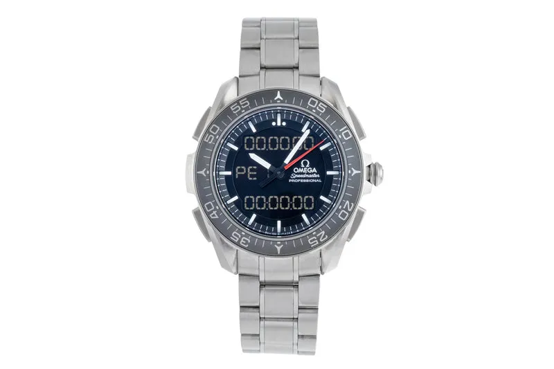 Omega Speedmaster chronograph titanium quartz men's watch 318.90.45.79.01.001 [2505301]