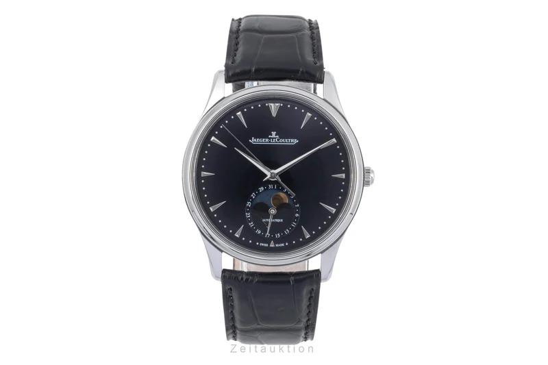 Jaeger LeCoultre Master Ultra Thin steel automatic men's watch Q1368470 176.8.64.S LP: 12500EUR [2504529]
