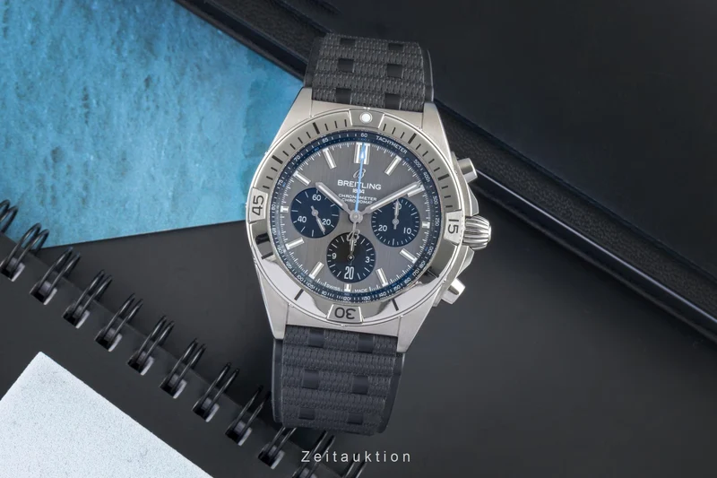 Breitling Chronomat chronograph titanium automatic men's watch EB0134101M1S1 LP: 9800EUR [2505624]