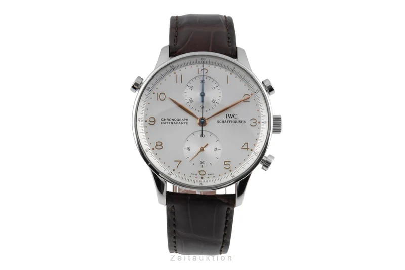 IWC Portugieser chronograph steel manual winding men's watch IW371202 [2504697]