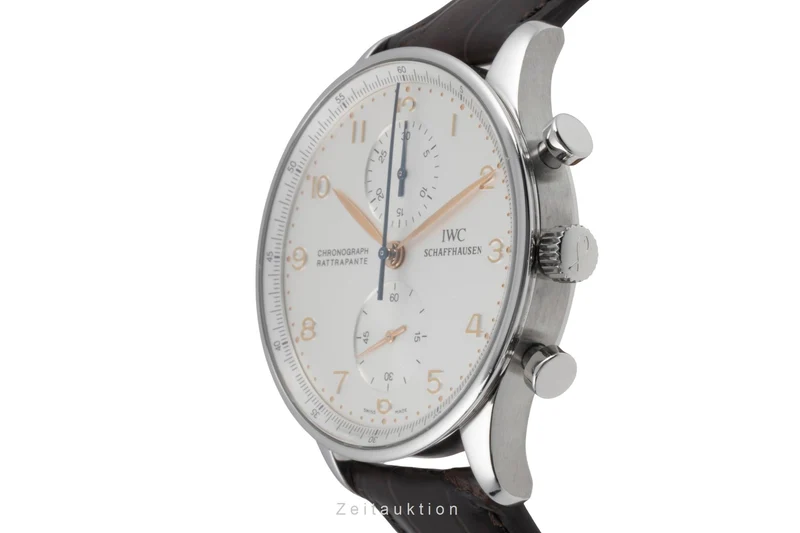 IWC Portugieser chronograph steel manual winding men's watch IW371202 [2504697]