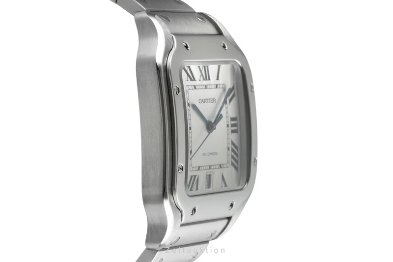 Cartier Santos steel automatic men's watch WSSA0009 LP: 8850EUR [2504673]