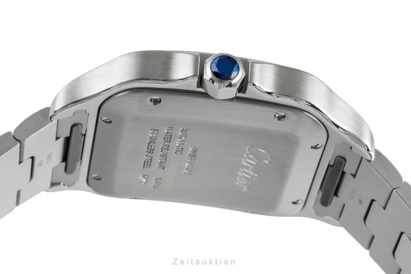 Cartier Santos steel automatic men's watch WSSA0009 LP: 8850EUR [2504673]