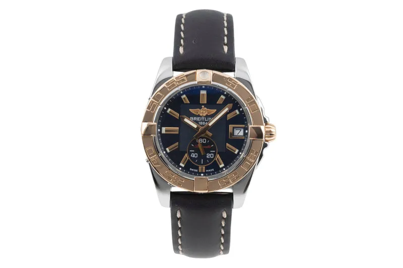 Breitling Galactic steel / gold automatic men's watch C37330 [2504696]