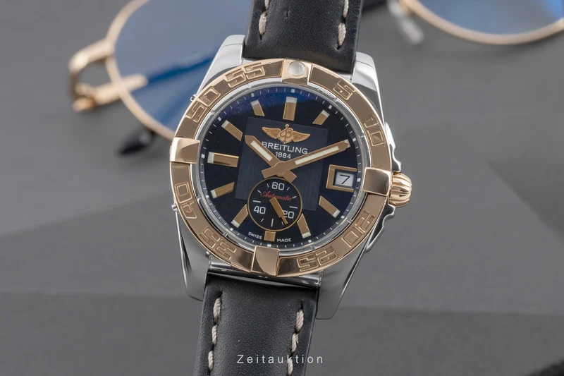 Breitling Galactic steel / gold automatic men's watch C37330 [2504696]