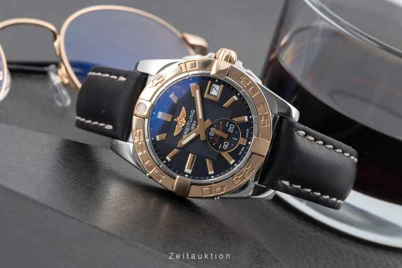 Breitling Galactic steel / gold automatic men's watch C37330 [2504696]