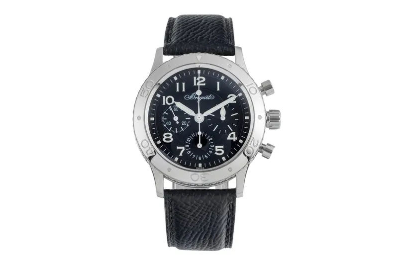 Breguet Type XX chronograph steel automatic men's watch 3800 [2504429]