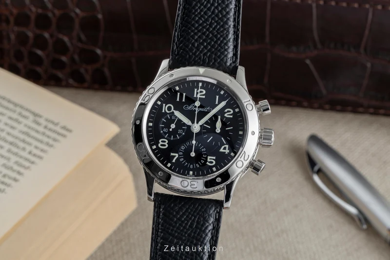 Breguet Type XX chronograph steel automatic men's watch 3800 [2504429]