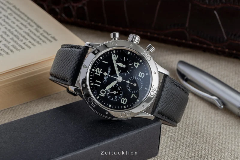 Breguet Type XX chronograph steel automatic men's watch 3800 [2504429]