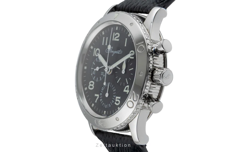 Breguet Type XX chronograph steel automatic men's watch 3800 [2504429]
