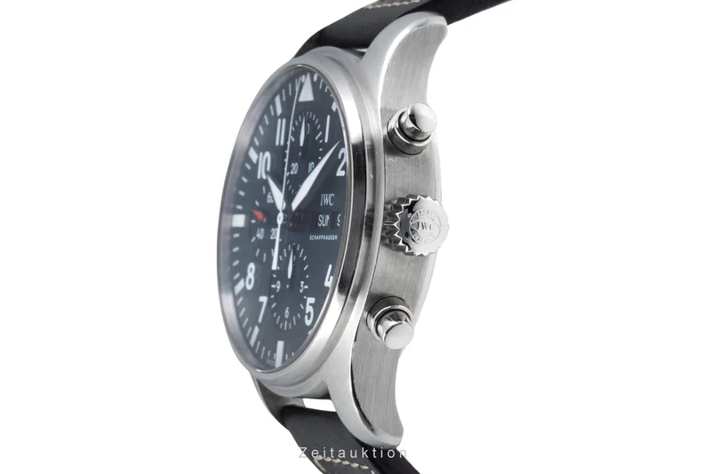IWC Fliegerchronograph chronograph steel automatic men's watch IW377709 LP: 7300EUR [2505461]