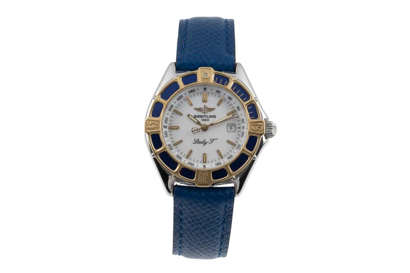 Breitling Lady J steel / gold quartz women's watch D52065 [2505337]