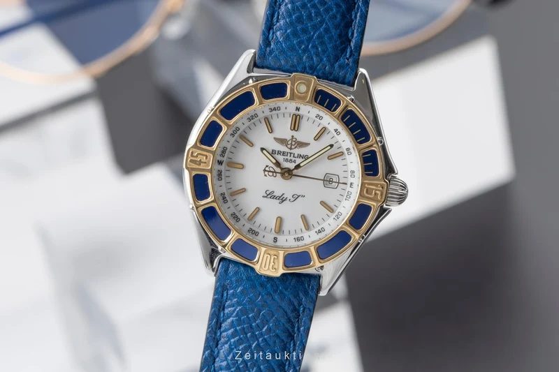 Breitling Lady J steel / gold quartz women's watch D52065 [2505337]