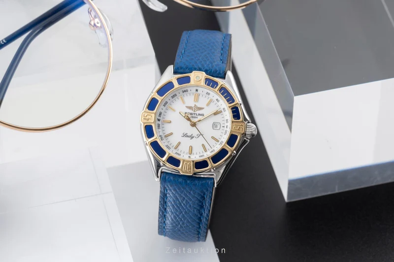 Breitling Lady J steel / gold quartz women's watch D52065 [2505337]