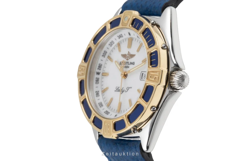 Breitling Lady J steel / gold quartz women's watch D52065 [2505337]