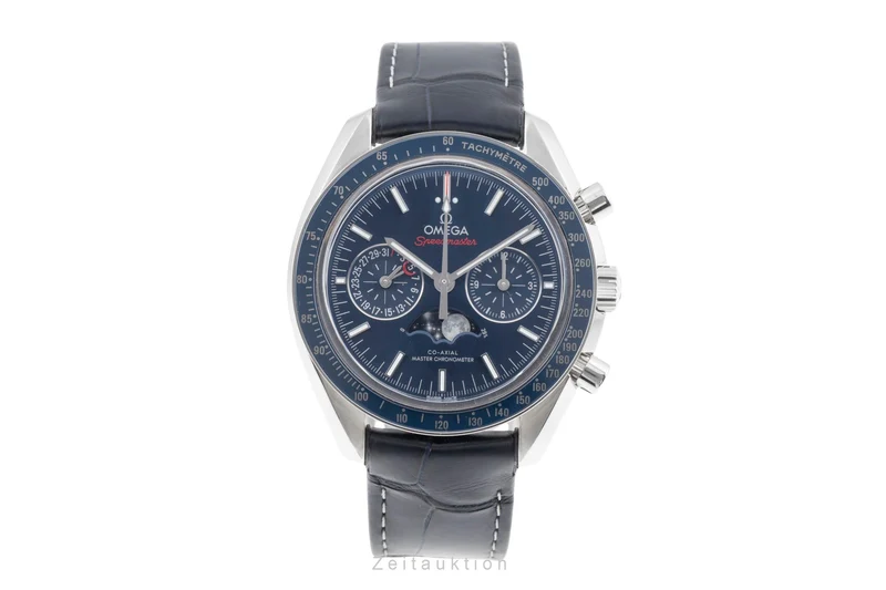 Omega Speedmaster chronograph steel automatic men's watch 304.33.44.52.03.001 LP: 12000EUR [2504675]