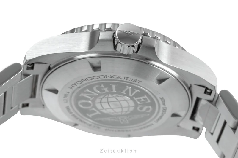 Longines Hydro Conquest steel automatic men's watch L3.790.4.96.6 LP: 3250EUR [2505436]