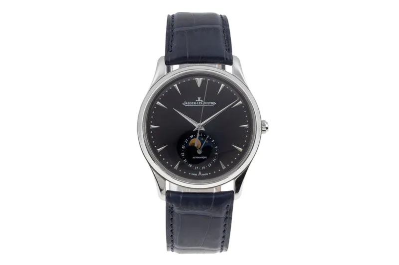 Jaeger LeCoultre Master Ultra Thin steel automatic men's watch Q1368470 , 176.8.64.S LP: 12500EUR [2504869]