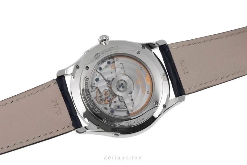 Jaeger LeCoultre Master Ultra Thin steel automatic men's watch Q1368470 , 176.8.64.S LP: 12500EUR [2504869]