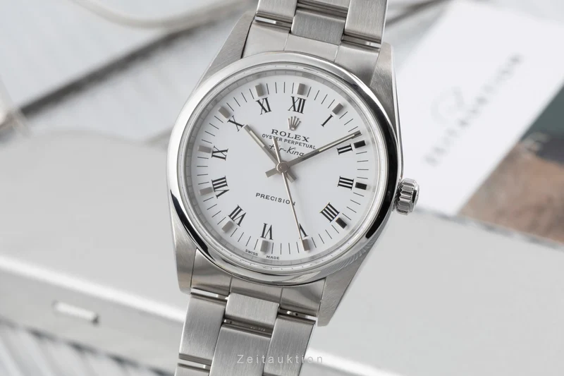 Rolex Air King steel automatic men's watch 14000 [2505056]