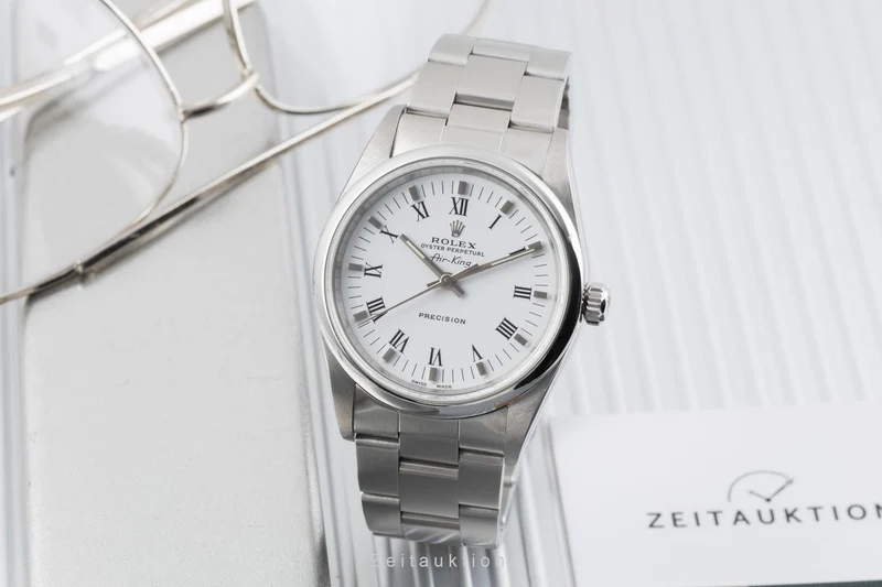 Rolex Air King steel automatic men's watch 14000 [2505056]