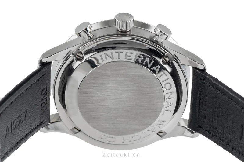 IWC Portugieser chronograph steel automatic men's watch IW371401 LP: 9100EUR [2504701]