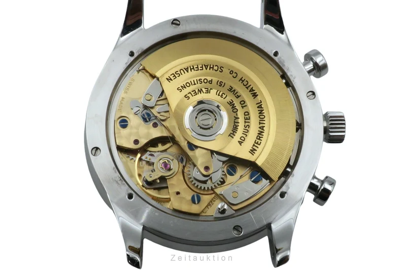 IWC Portugieser chronograph steel automatic men's watch IW371401 LP: 9100EUR [2504701]