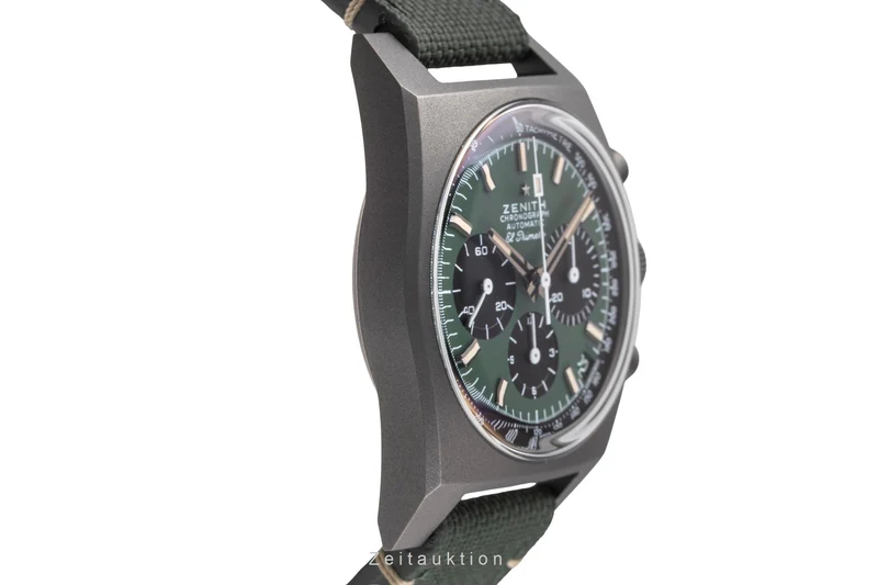 Zenith Chronomaster chronograph titanium automatic men's watch 97.T384.400/57.C856 [2505412]