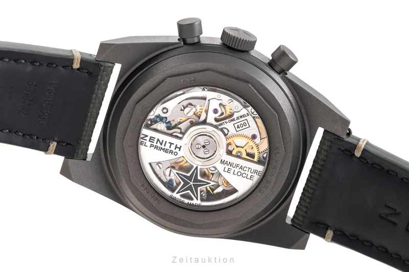 Zenith Chronomaster chronograph titanium automatic men's watch 97.T384.400/57.C856 [2505412]