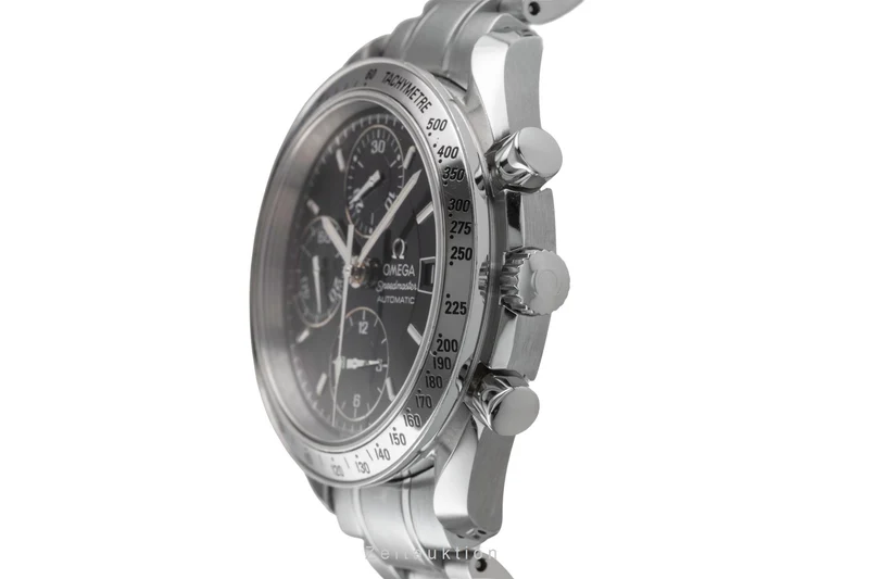 Omega Speedmaster Date chronograph steel automatic men's watch 3513.50.00 LP: 6100EUR [2504903]