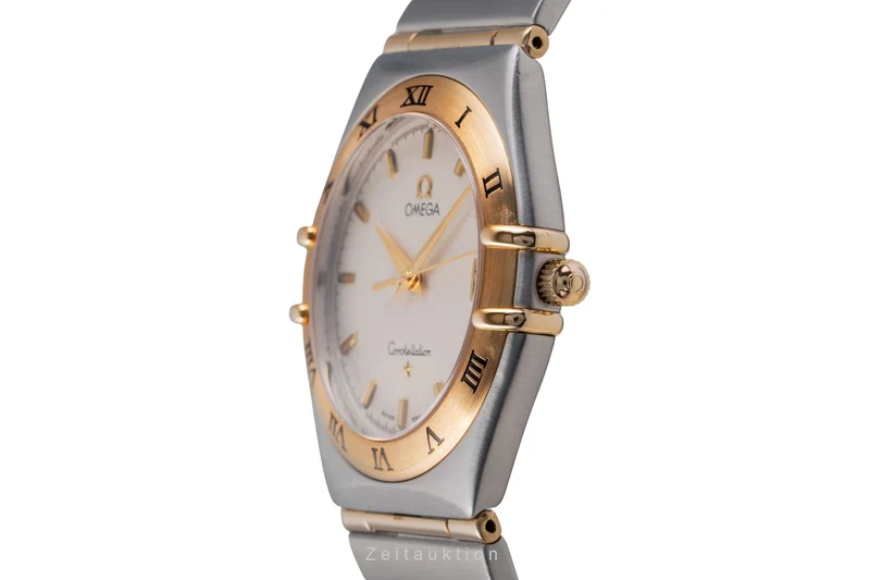 Omega Constellation steel / gold quartz men's watch 1212.30.00 [2504699]