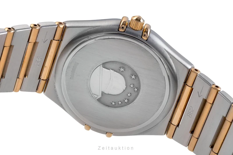Omega Constellation steel / gold quartz men's watch 1212.30.00 [2504699]