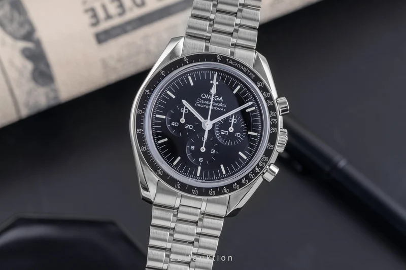 Omega Speedmaster Moonwatch chronograph steel manual winding men's watch 310.30.42.50.01.002 LP: 8700EUR [2505011]