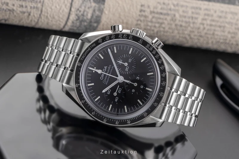 Omega Speedmaster Moonwatch chronograph steel manual winding men's watch 310.30.42.50.01.002 LP: 8700EUR [2505011]