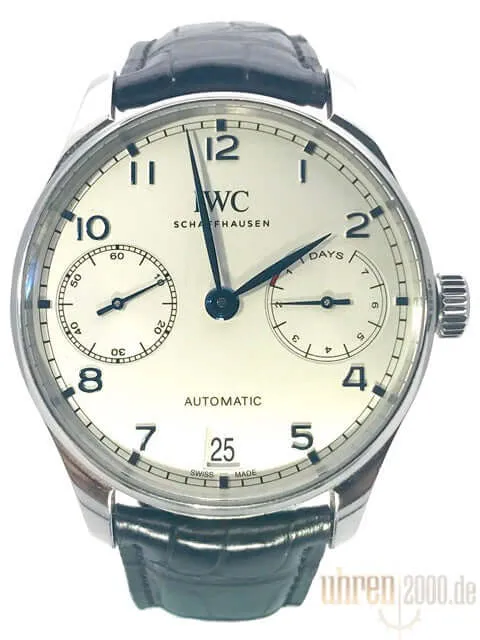 IWC Portugieser Automatic 7 Tage IW500705 aus 2015 im Kundenauftrag