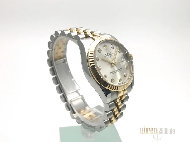 Rolex Datejust 31 Ref. 178273 Silber Diamant Jubile-Band aus 2013