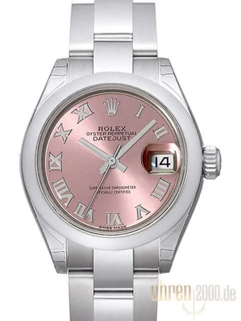 Rolex Datejust 28 279160 Pink Römisch